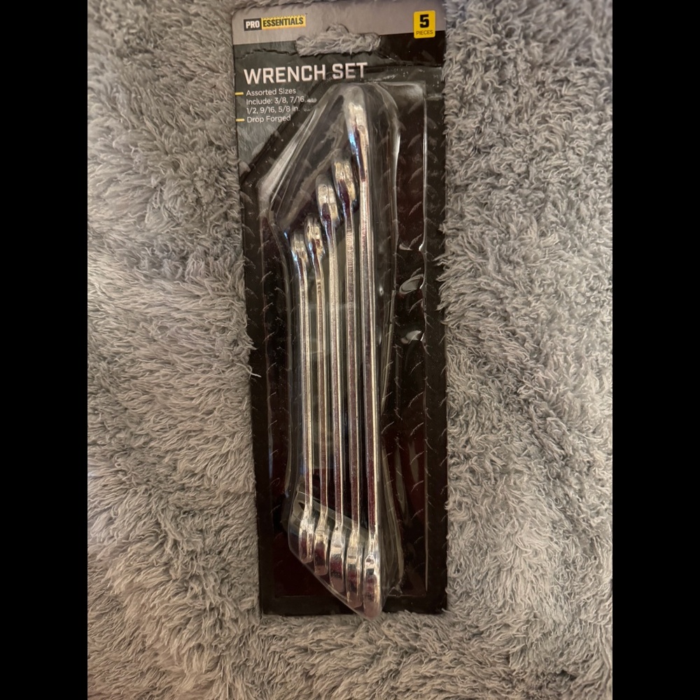 Pro Essentials 5 pc SAE Wrench Set